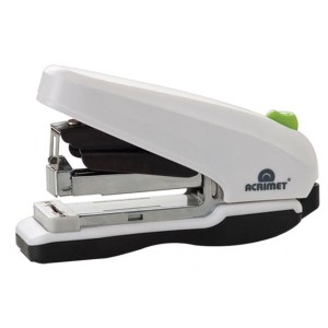 Grampeador Médio Premium Flat Branco 26/6 16fls - Acrimet