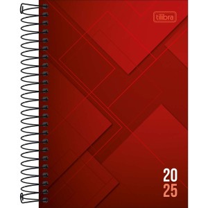 Agenda Espiral Diária 12 x 18,7 cm Zip 2025 - Tilibra