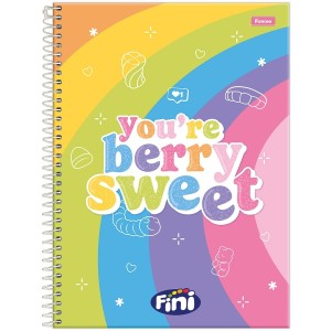 Caderno 1 Matéria Universitário Espiral Fini - Foroni