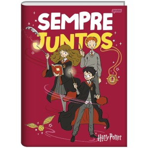 Caderno Brochurão Capa Dura Harry Potter 96 folhas - Jandaia