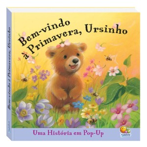 Livro Pop-Up Bem-vindo à Primavera, Ursinho