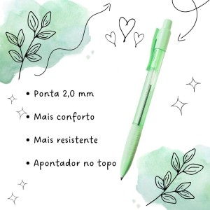 Lapiseira Poly Click Pencil 2.0mm Azul - Faber-Castell
