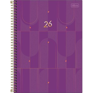 Agenda Executiva Espiral Diária Grande Spot Feminina 2026 Sortida - Tilibra