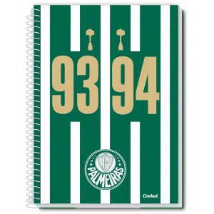 Caderno 1 Matéria Universitário Espiral Palmeiras - Credeal