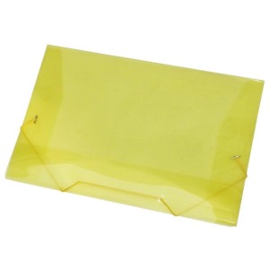 Pasta Plástica Fina Ofício Com Aba e Elástico - ACP