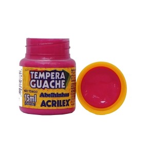 Tinta Guache Acrilex Rosa - 15ml